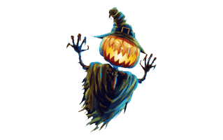Halloween Pumpkin Monster PNG