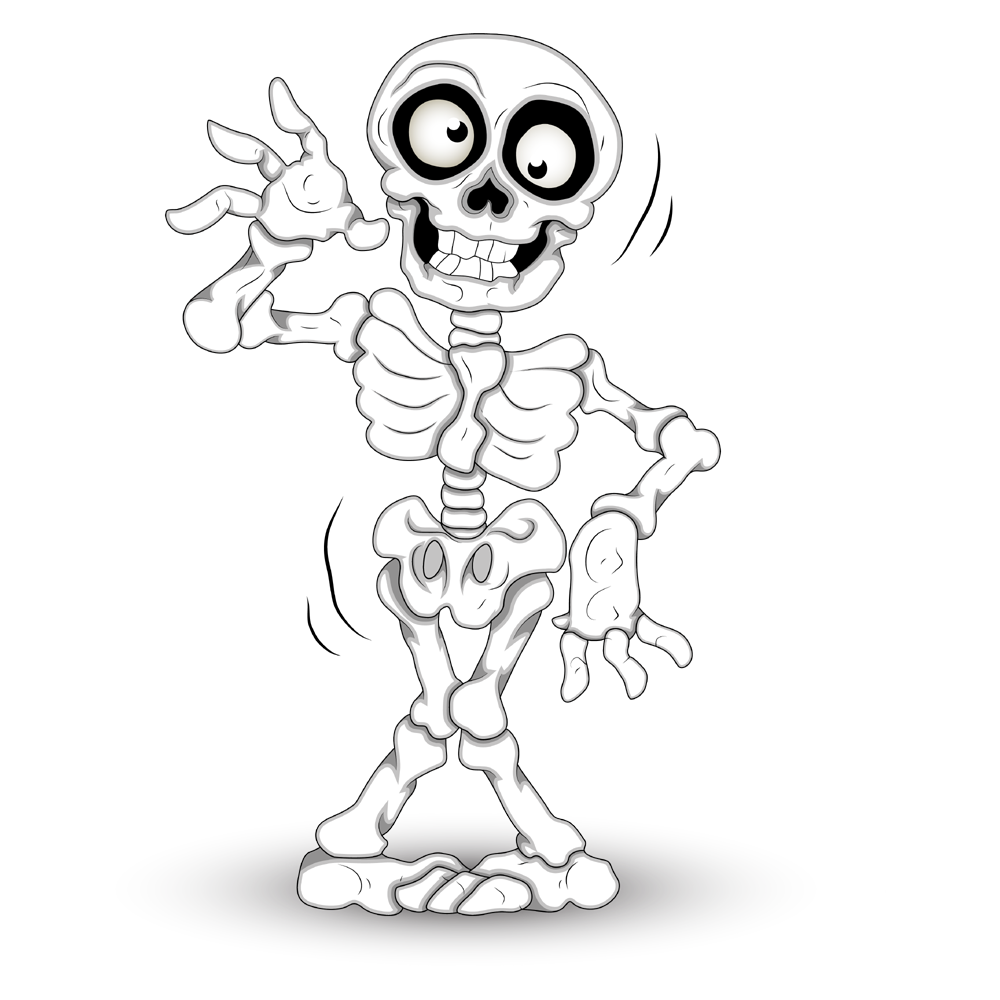 Halloween Skeleton Transparent Picture