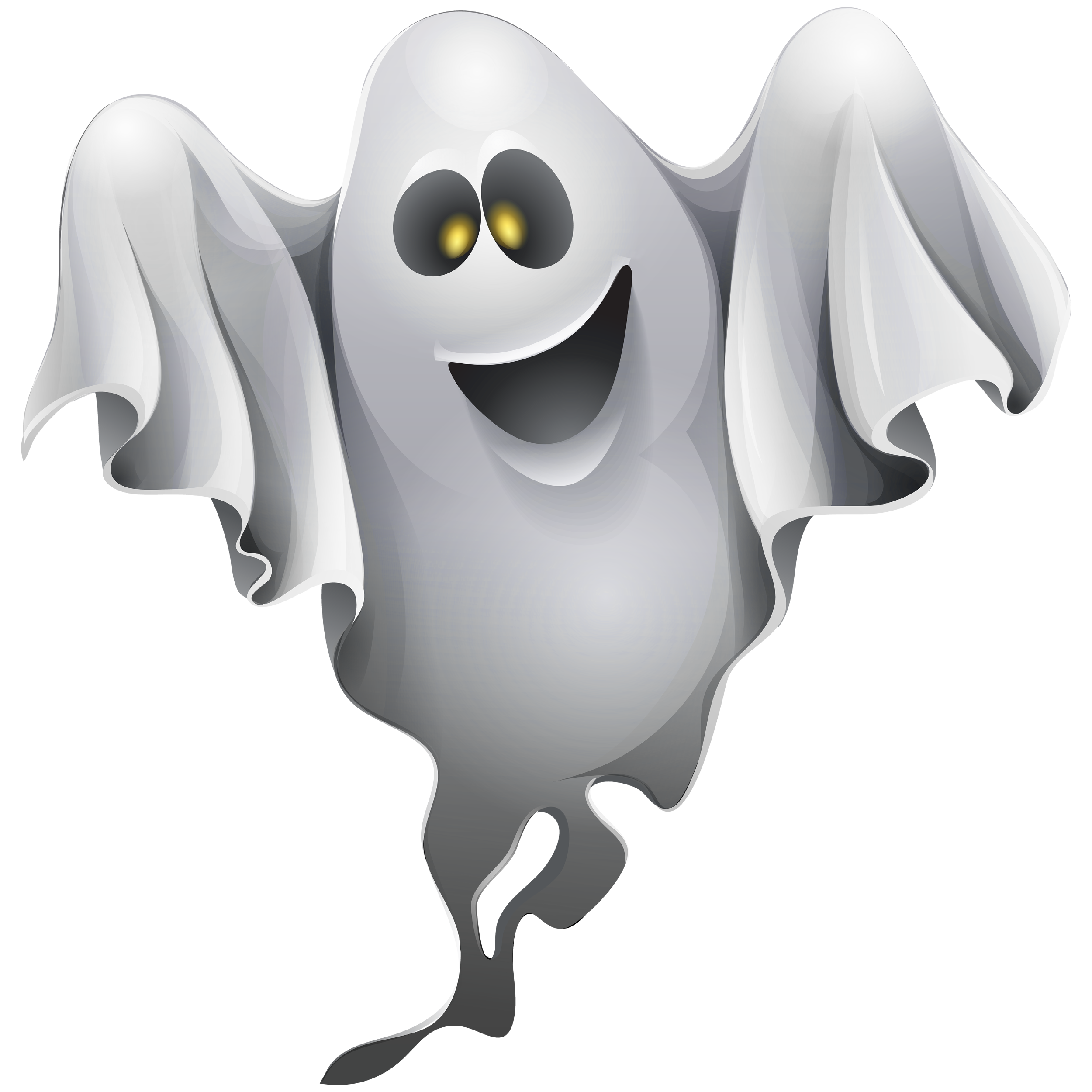Halloween Smiling Ghost Transparent Images