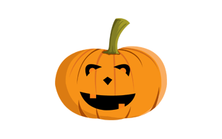 Halloween Smiling Pumpkin PNG