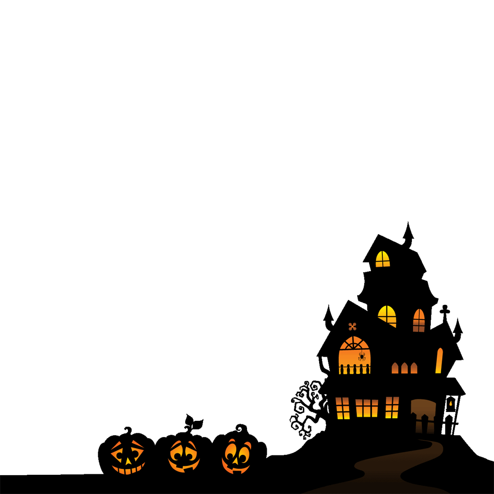 Halloween Village House  Transparent Photo