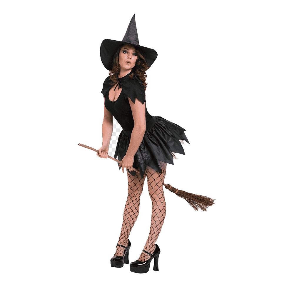 Halloween Witch Costume Transparent Photo