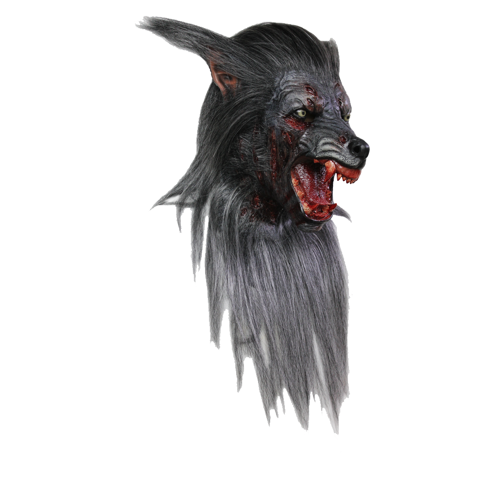 Halloween Wolf Mask Transparent Photo