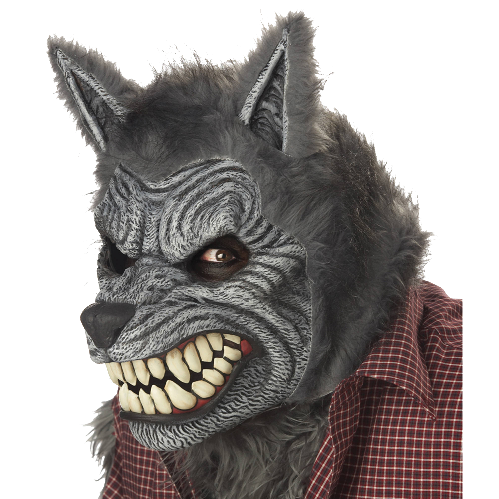 Halloween Wolf Mask Transparent Picture