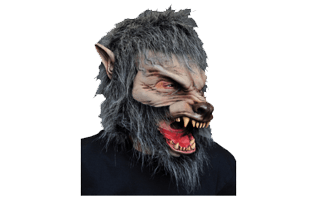 Halloween Wolf Mask PNG