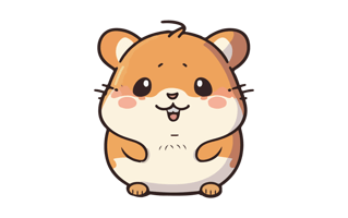 Hamster Sticker PNG