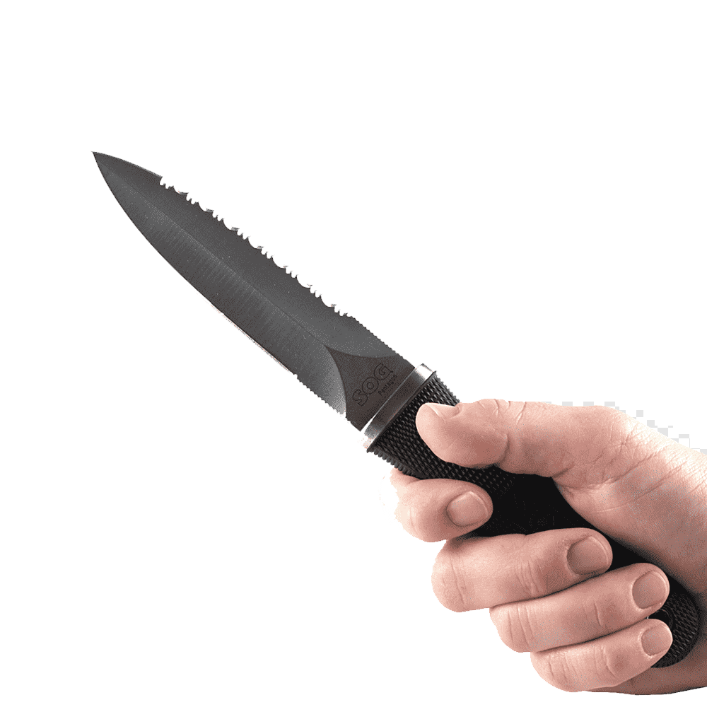 Hand Holding Knife Transparent Picture