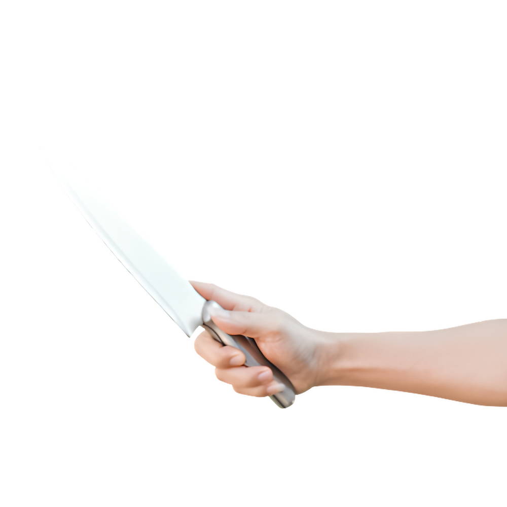 Hand Holding Knife  Transparent Gallery