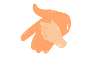 Hands Sticker PNG