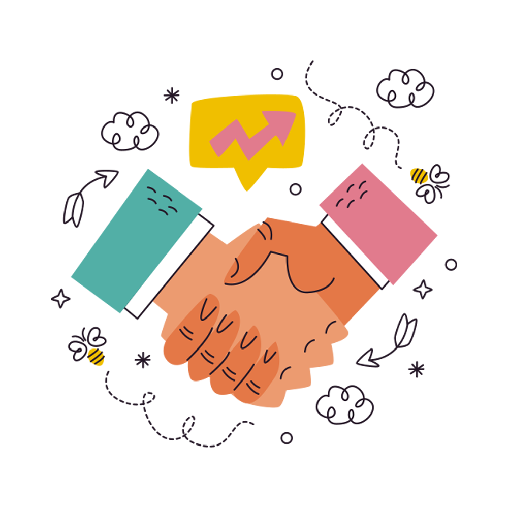 Handshake Free Sticker Transparent Picture