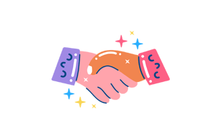 Handshake Free Sticker PNG