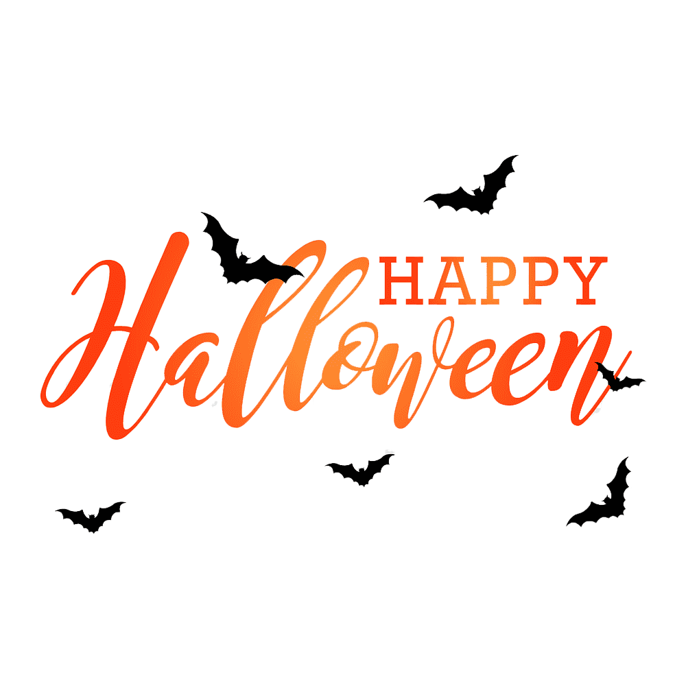 Happy Halloween Logo Transparent Clipart