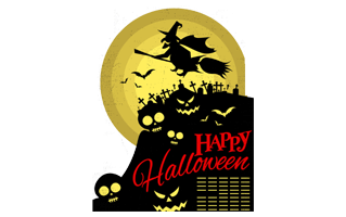 Happy Halloween Poster PNG