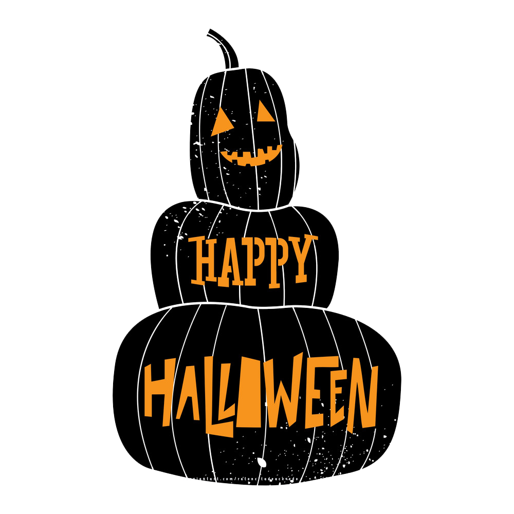Happy Halloween Text  Transparent Gallery