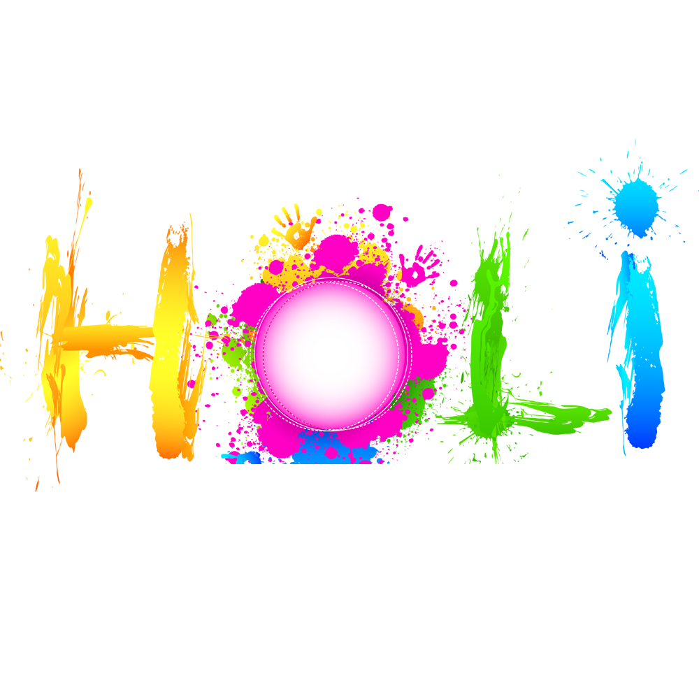 Happy Holi Wishes Transparent Picture