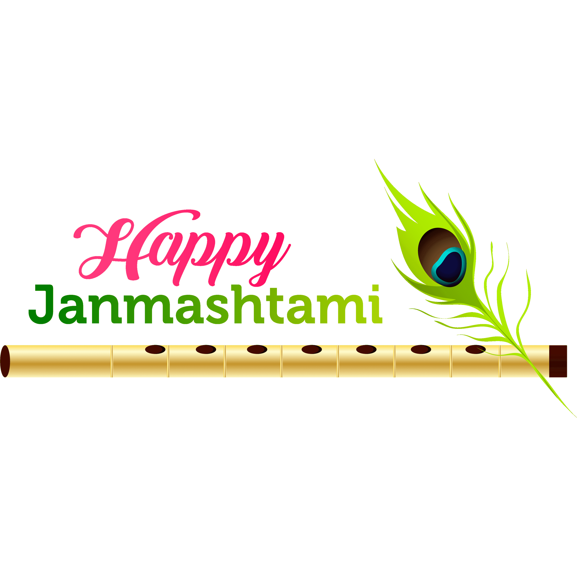 Happy Janmashtami  Transparent Image