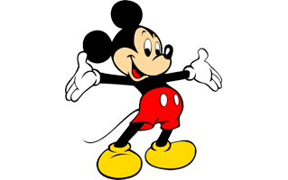 Happy Mickey Mouse PNG