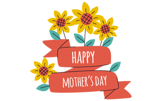 Happy Mothers Day Free Sticker PNG