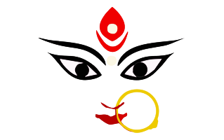 Happy Navratri Logo PNG