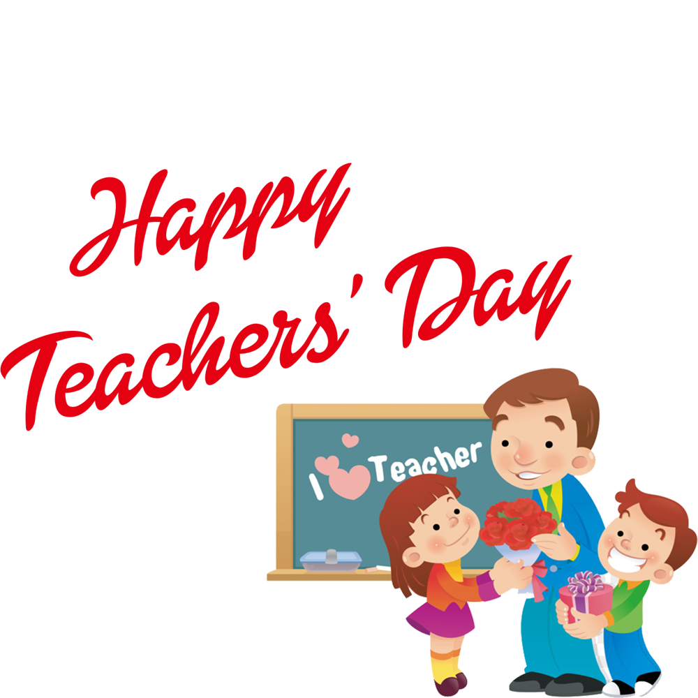 Happy Teachers Day  Transparent Image