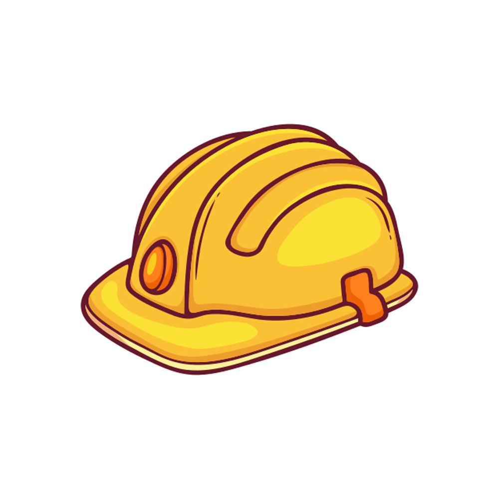 Hard Hat Sticker Transparent Photo