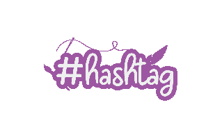 Hashtag Free Sticker PNG