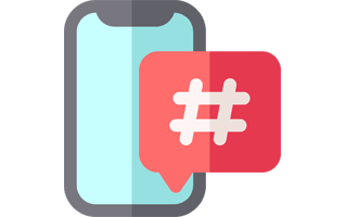 Hashtag Sticker PNG