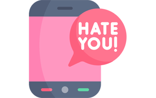 Hate You Free Sticker PNG