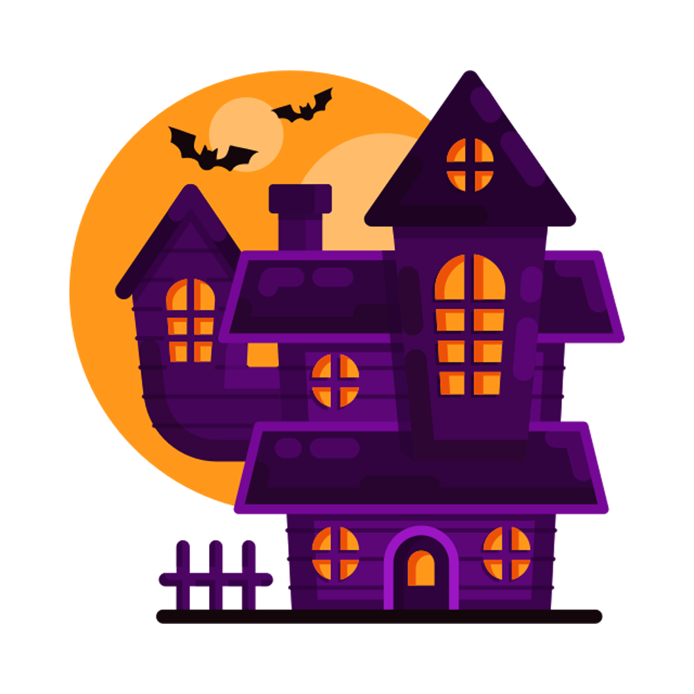 Haunted House free Sticker Transparent Photo