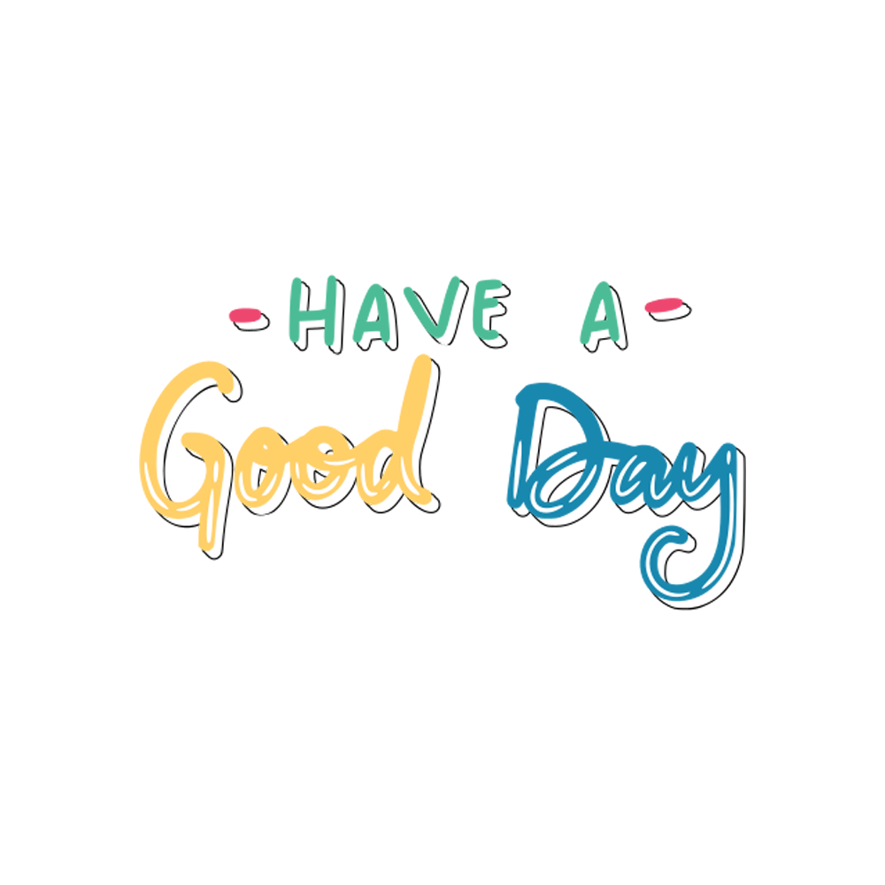 Have A Nice Day Free Sticker Transparent Photo