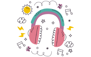 Headset Sticker PNG