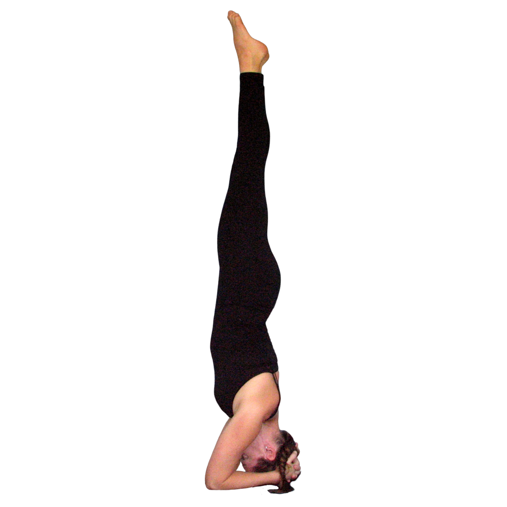 Headstand Yoga Transparent Picture