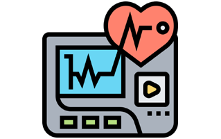 Heart Rate Monitor Sticker PNG