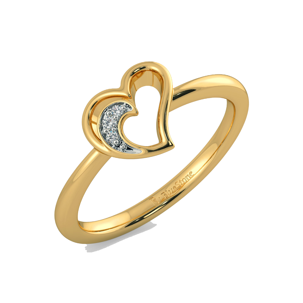 Heart Shape Ring Transparent Clipart