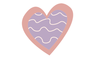 Heart Shape Sticker PNG