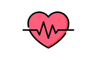 Heartbeat Free Sticker PNG