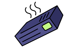 Heater Sticker PNG