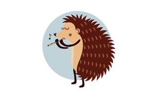 Hedgehog Free Sticker PNG