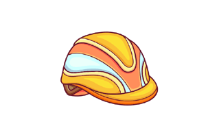 Helmet Sticker PNG