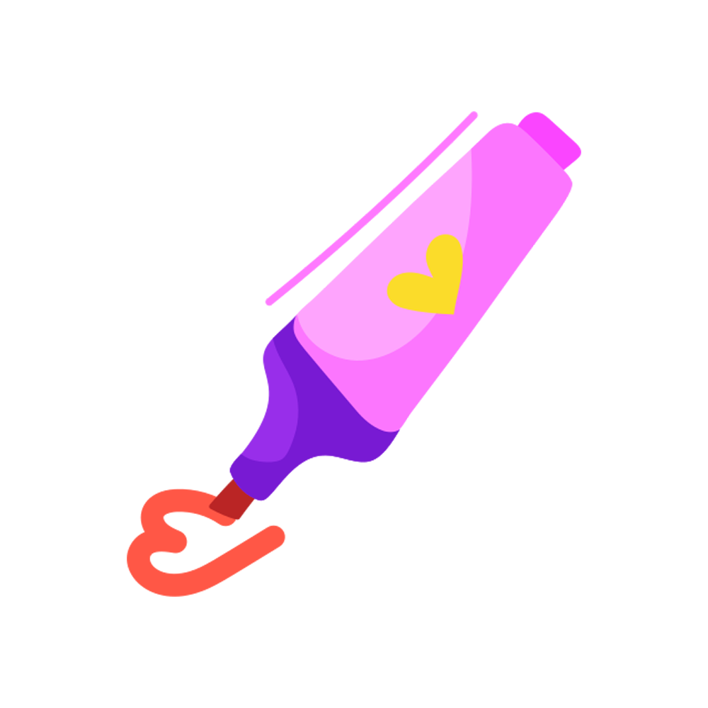 Highlighter Free Sticker Transparent Clipart