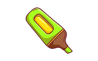 Highlighter Sticker PNG