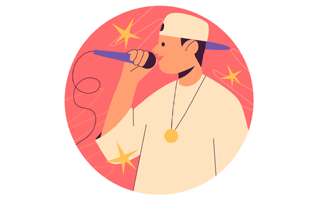 Hip Hop Free Sticker PNG