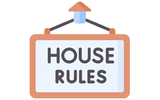 His House His Rules Free Sticker PNG