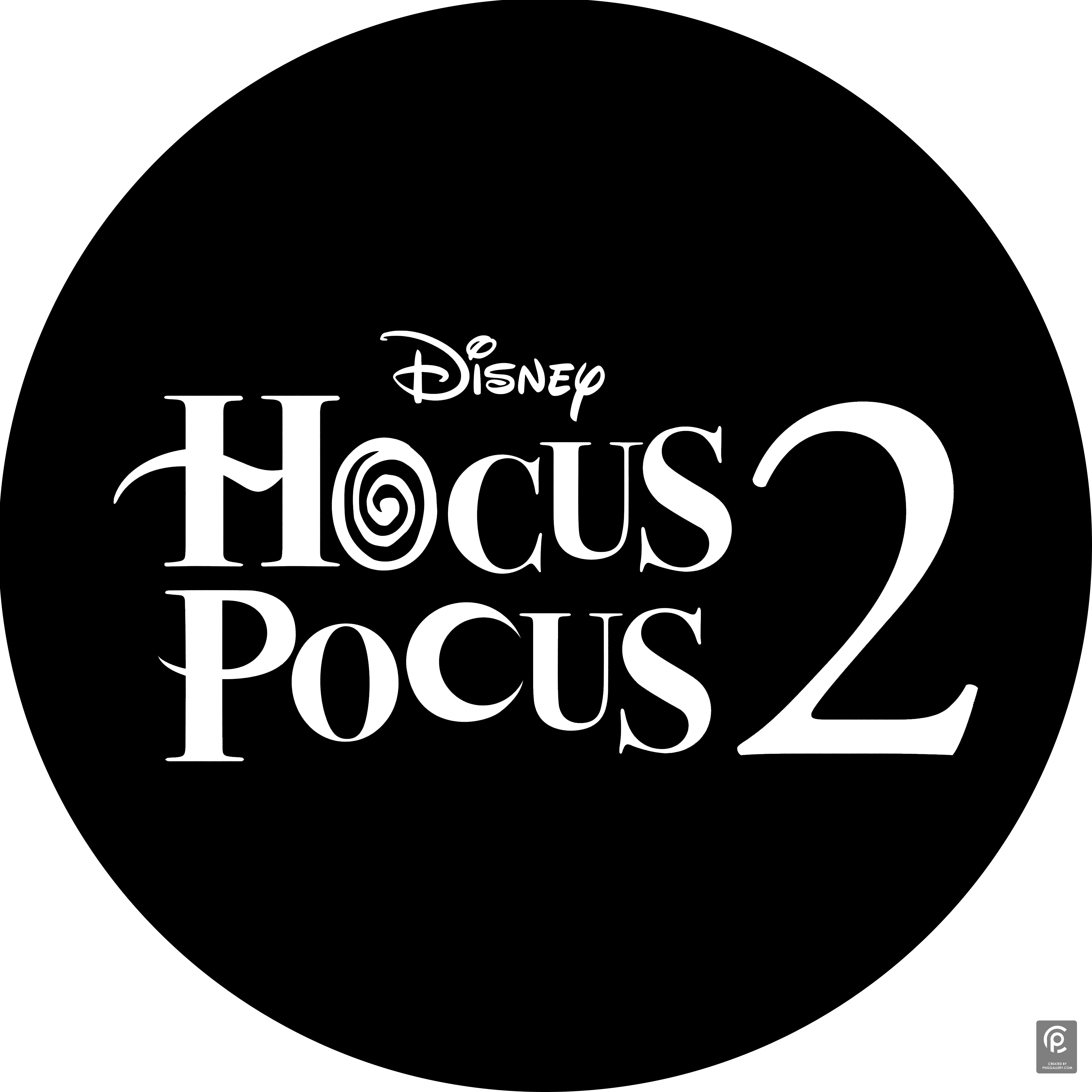 Hocus Pocus 2 Logo Transparent Clipart