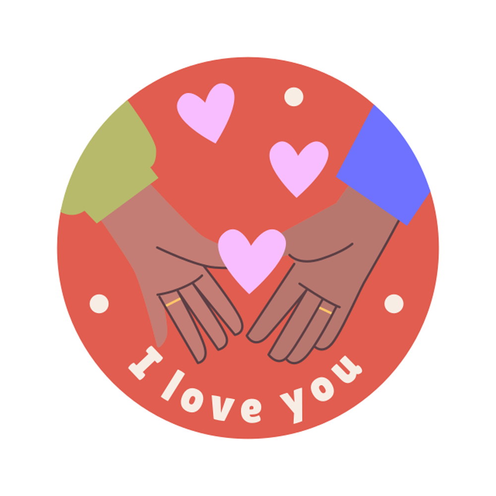 Holding Hands Free Sticker Transparent Picture