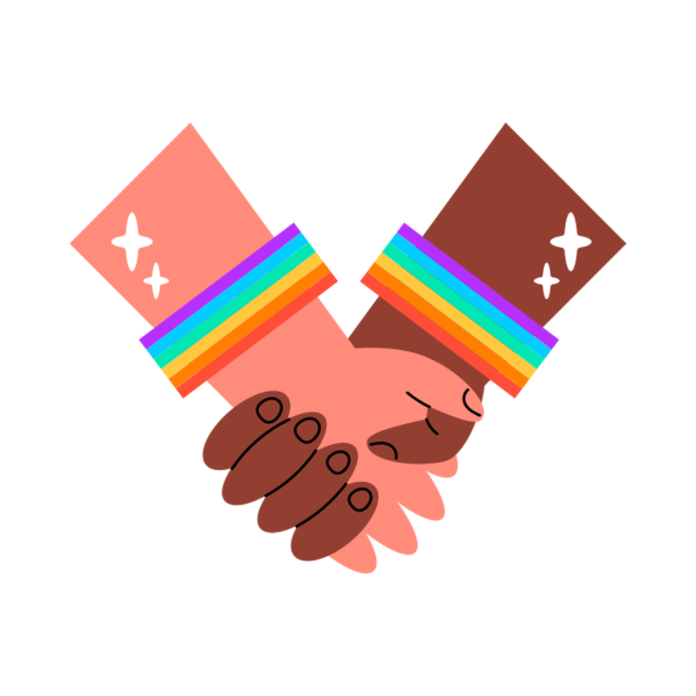 Holding Hands Free Sticker Transparent Clipart