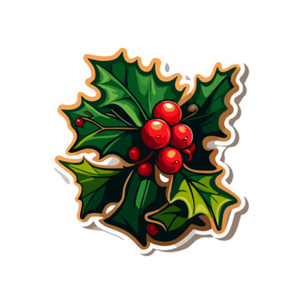 Holly Free Sticker Transparent Picture
