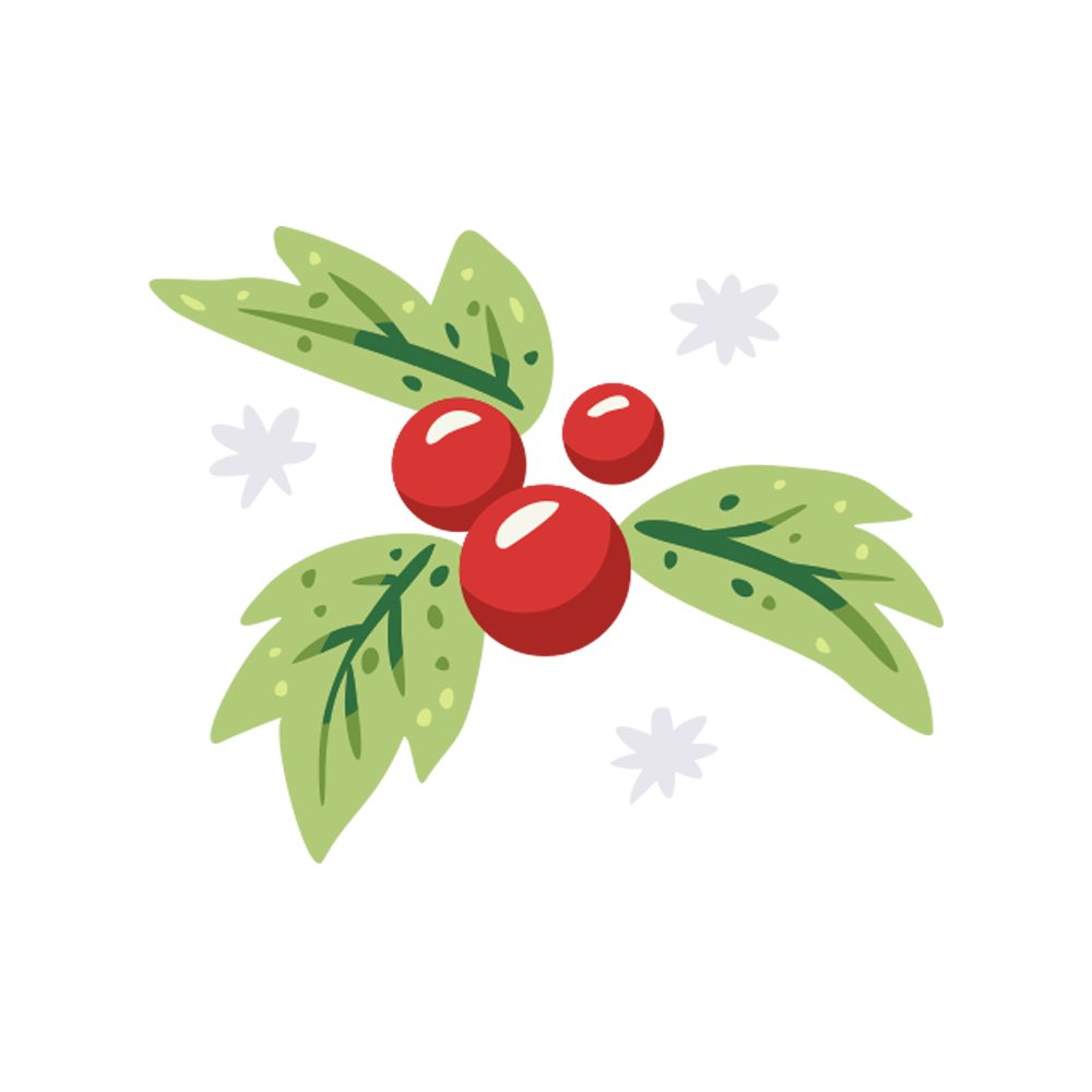Holly Free Sticker Transparent Clipart