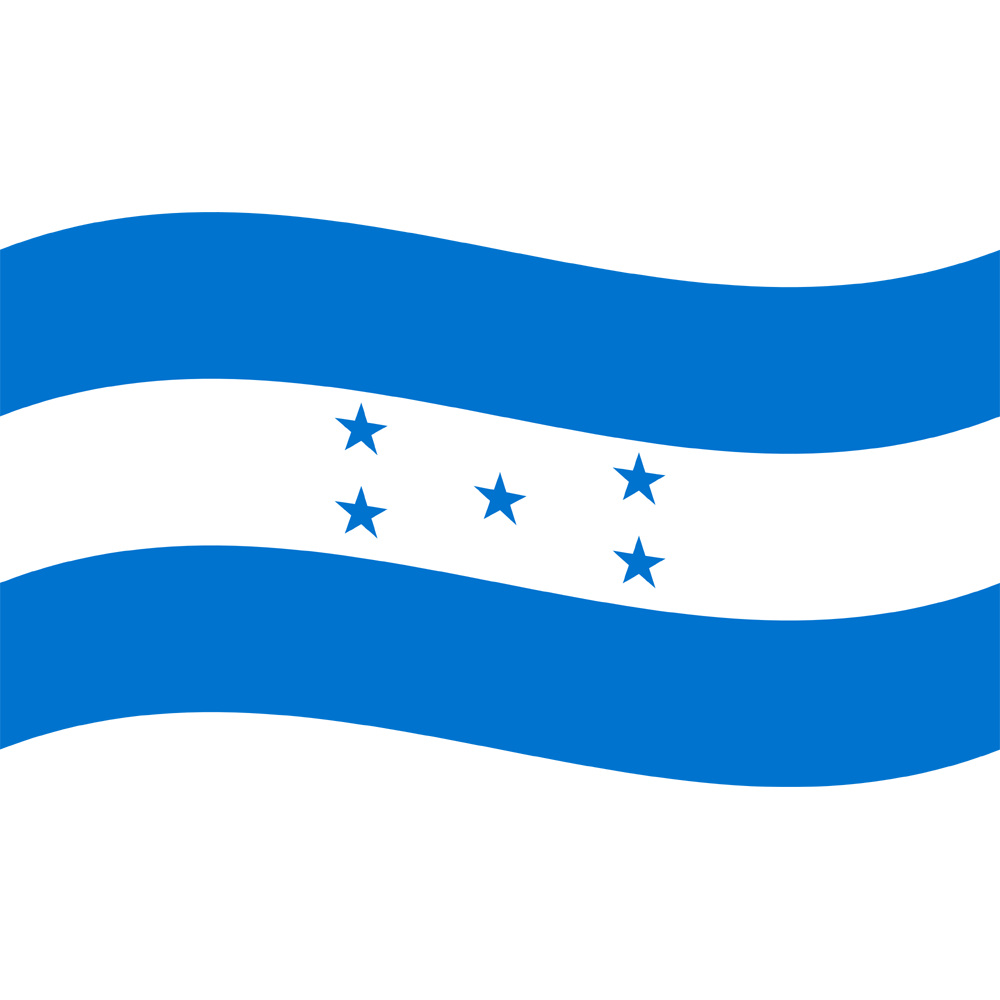 Honduras Flag Transparent Clipart