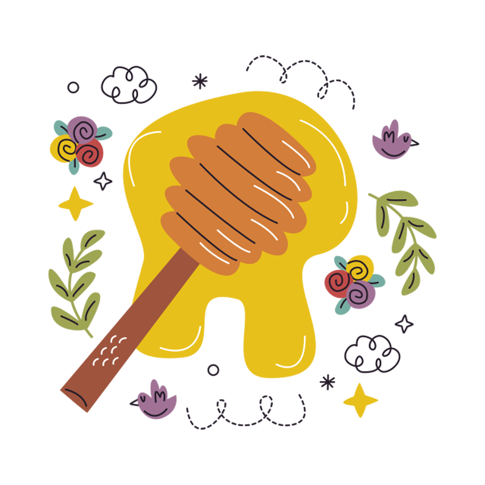 Honey Free Sticker Transparent Gallery